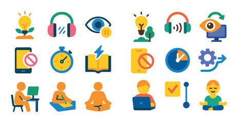 Focus Method Icons