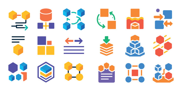 Scalability Solutions Icons