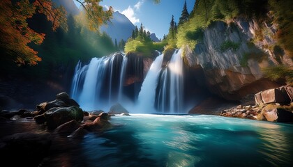 crystal falls