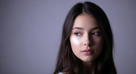 Obraz premium Portrait of a young woman