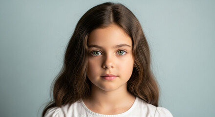 Fototapeta premium Portrait of a young beautiful woman