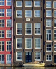 Amsterdam canal scene