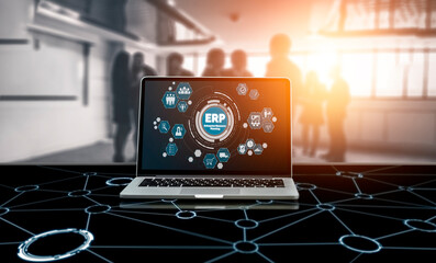 ERP enterprise resource planning software for modish business to plan the marketing strategy