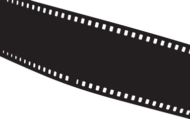 Obraz premium film strip isolated on white
