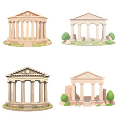 Iconical Greek Colloseum Set