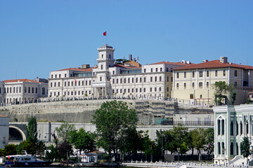 waterfront view over istanbul on a sunny day