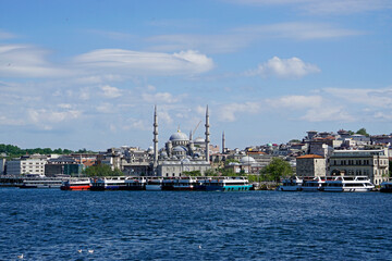 waterfront view of eminonu neighborhood