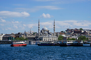 waterfront view of eminonu neighborhood