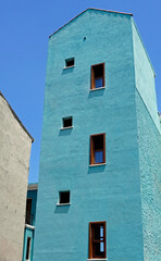 Obraz premium Colorful houses in Balat in istanbul