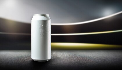 energy drink can mockup