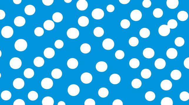 A modern eps10 illustration of a blue pop art background with halftone dots, styled in a retro comic manner