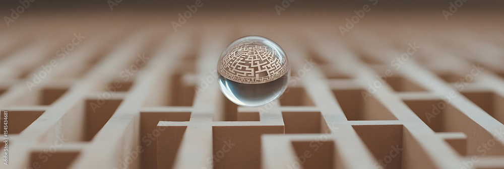 Poster maze reflection: a world within. challenges, insights, and the complexity of choices captured in a s