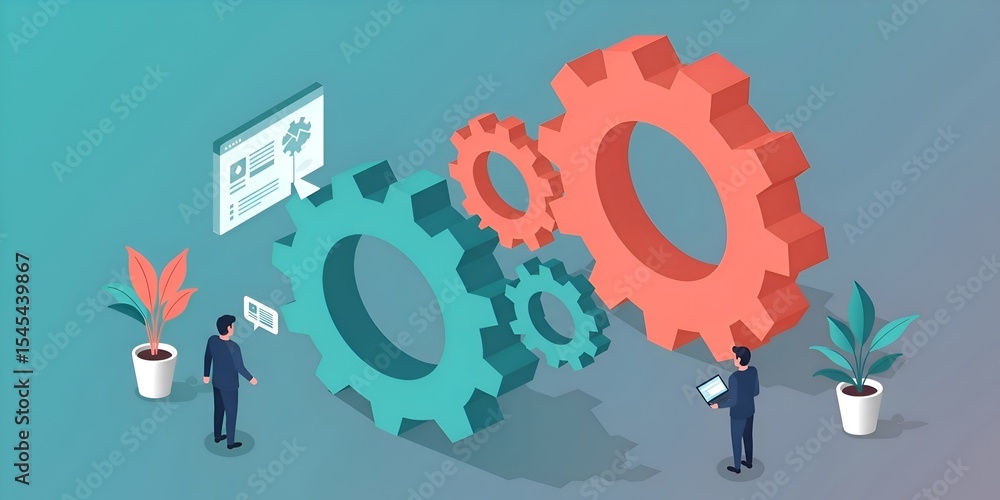 Aufkleber streamlining business processes effective workflow and gear optimization in 2024
