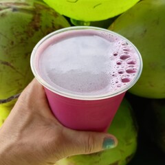fresh fruit smoothie