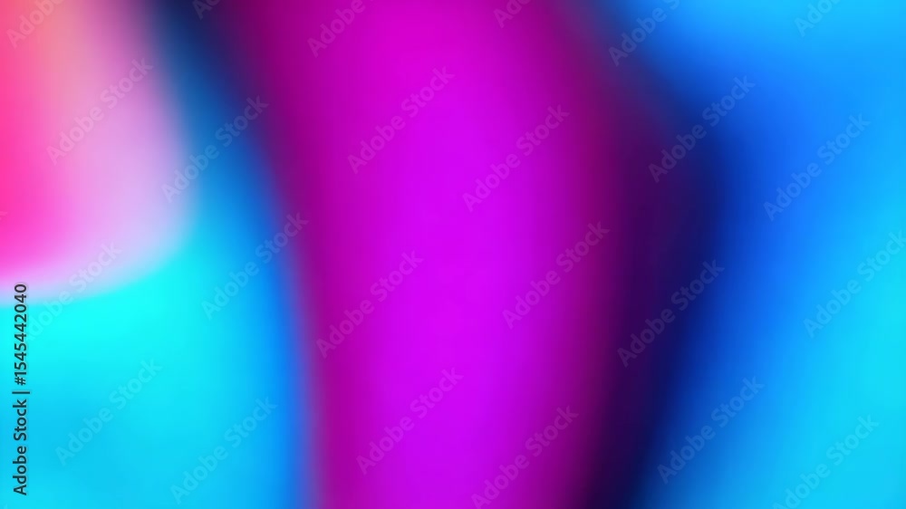 Aufkleber flowing multicolored holographic iridescent wavy surface with a glossy finish abstract background of