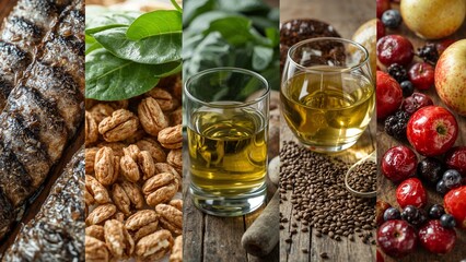 fresh and nutritious healthy food