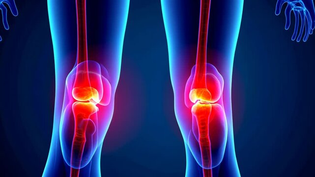 Knee pain, joint inflammation, cartilage damage. Pain management. Ligaments strengthen with careful stretching. Inflammation reduction aids mobility increase. Proper exercise supports joint health.