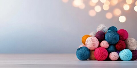 Colorful Yarn Balls Perfect for Your Creative Projects and Fun Crafting Activities