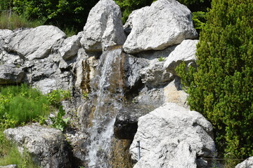 stone in the garden