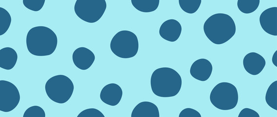 Vector flat background. Minimalist trendy abstract polka dot pattern. Perfect for screensaver, poster, card, invitation or home decor.
