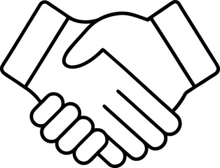 Handshake Icon Partnership Symbol