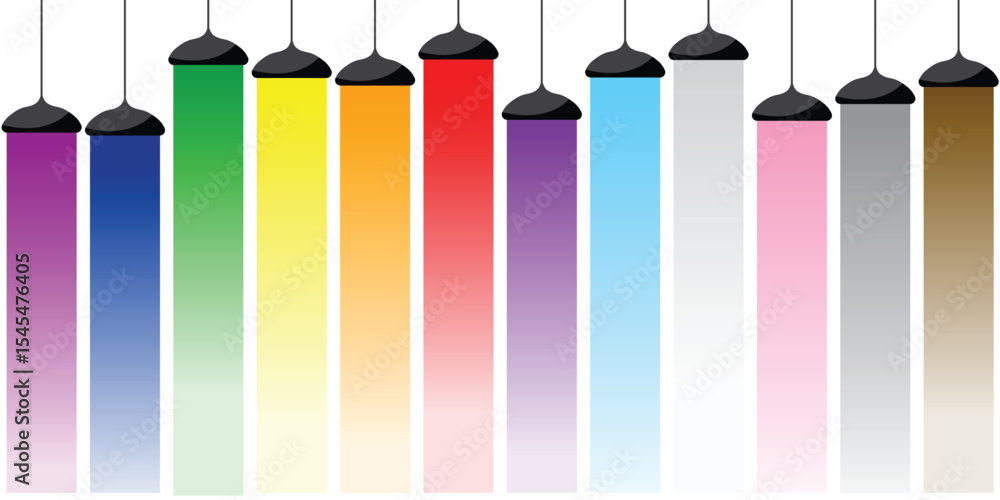 Poster lgbt pride abstract background. vector background with rainbow colors. rainbow colored wavy abstract