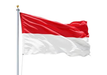Indonesian Flag A Symbol of Unity, History, and National Pride - High-Resolution Image