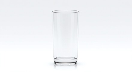 Clear Glass Highball Glass, Empty, Studio Shot