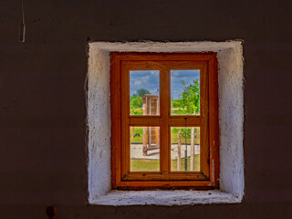 Window of an old house