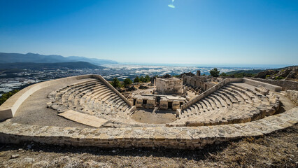 The ruins of Rhodiapolis Ancient City in Turkey
