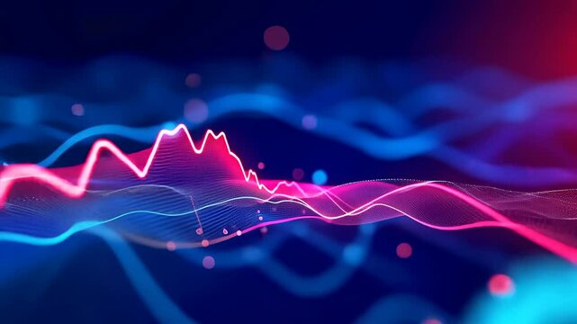 Abstract Value, digital waves, technology pulse. Data flow. Currents stimulate network growth. Systems adapt through integration. Innovation drives market trends.