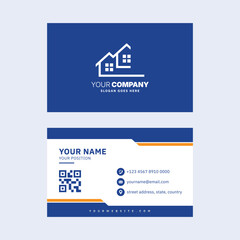 Real Estate Business Card Design Template