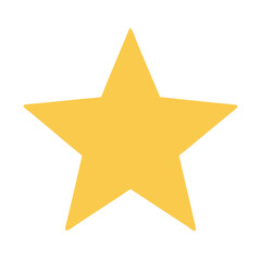 Shining Star Illuminating the Night Sky, Symbolizing Hope and Dreams