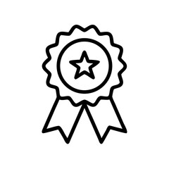 Fototapeta premium Icon of a bowling ball and pins representing the sport