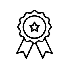 Fototapeta premium Icon of a bowling ball and pins representing the sport