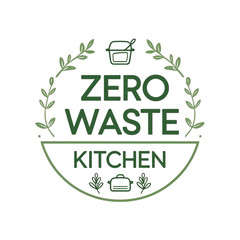 Fototapeta premium Zero waste kitchen tips and tricks for sustainable living and eco friendly home cooking and food storage ideas