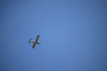 airplane in flight