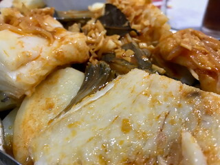 Codfish with Garlic, Paprika, and Fresh Herbs