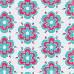 Background Floral Pattern Vector Design