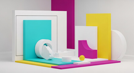 Dynamic Arrangement of Colorful Blocks