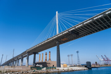 Fototapeta premium Bridge in Long Beach