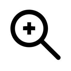 Fototapeta premium Magnifying Glass Icon