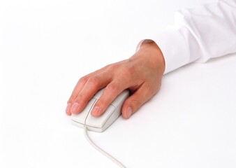 Hand figures in various action