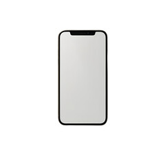 Blank Smartphone Screen: Mobile App Presentation Mockup