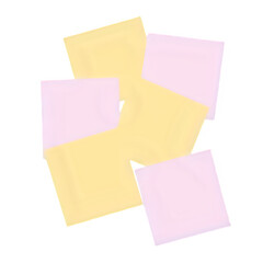 Pastel Paper Squares: Abstract Background Texture for Design Projects