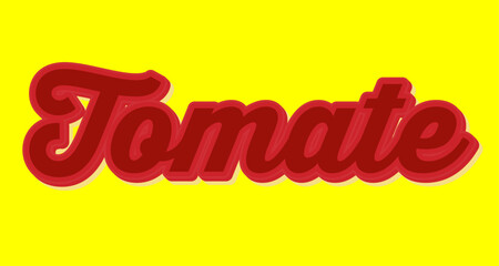 palabra Tomate