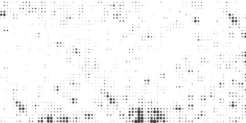 Background with monochrome dot texture. Polka dot pattern template. Background with black dots - stock vector dots basic background dots