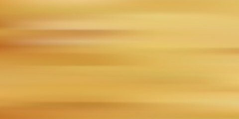 Gold abstract blurred gradient background. Vector illustration