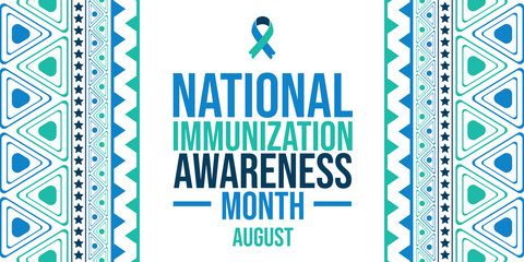 National immunization awareness month august campaign for public health