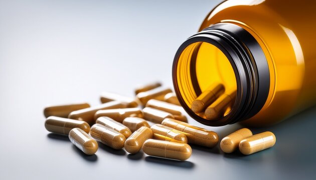 zma supplement capsules and bottle